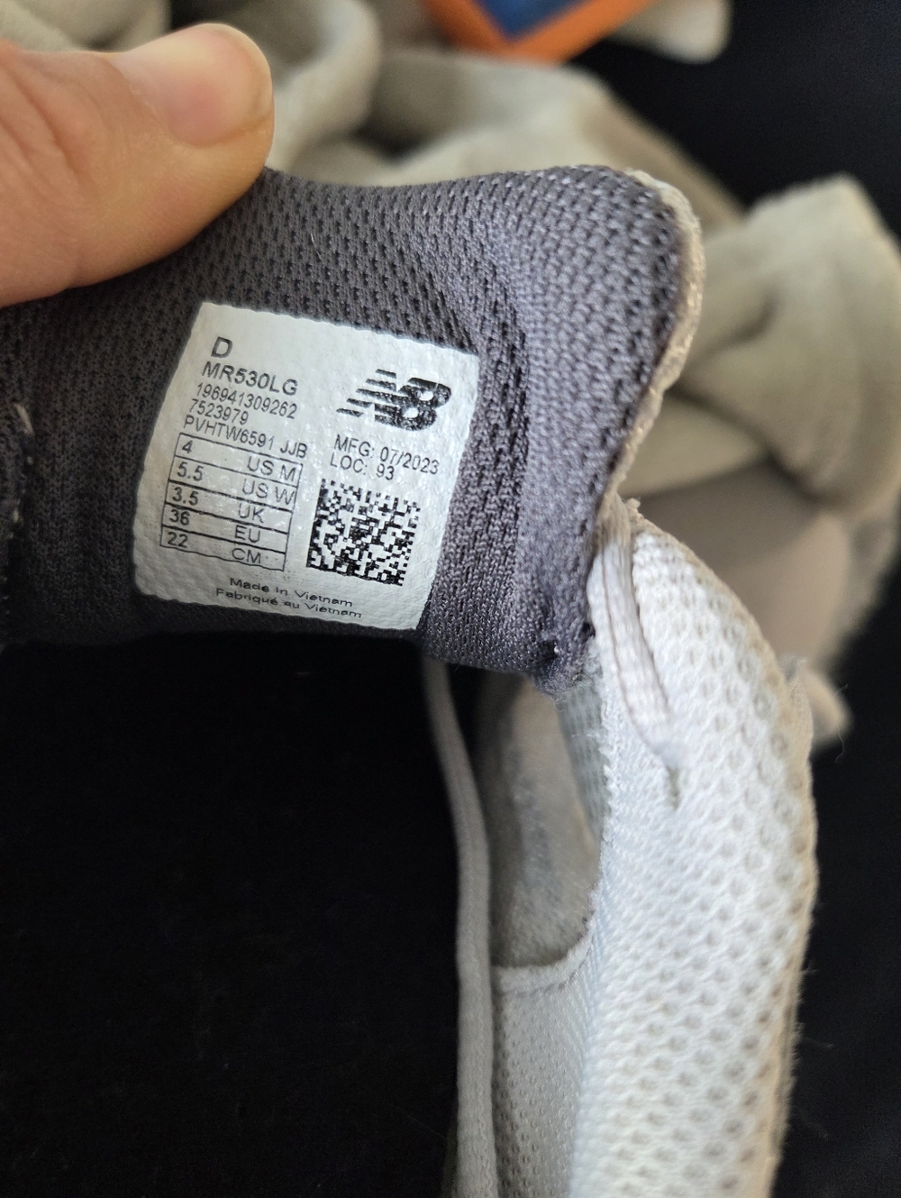 New Balance X J Crew 530 sneakers Silver Metallic - Picture 6 of 6